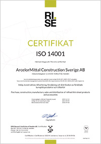 Certifikat 14001