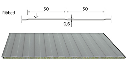 Promisol Rock 3003-5003 ribbed